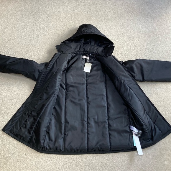 BNWT ANTHOLOGY SPRING BLACK WOMENS PADDED LADIES GIRLS HOOD JACKET COAT PARKA 16 - Picture 6 of 15